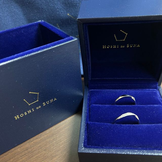 【HOSHI no SUNA 星の砂(ほしのすな)の口コミ】 購入させていただいた、｢アリア｣という指輪は、星座の架け橋をイメージし…