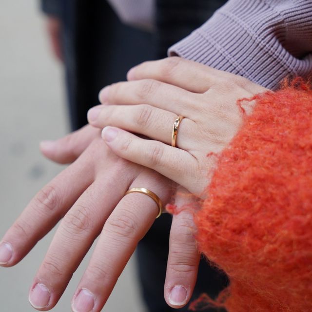 【THREE TREES(スリーツリーズ)の口コミ】 指輪のデザインは決まった形はあるけど一人ひとり違った物になると思いま…