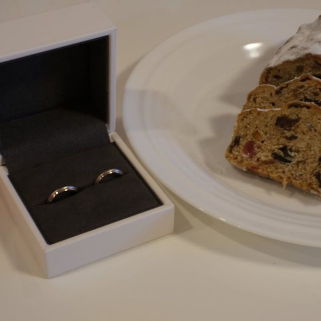 【Desserts(デザート)の口コミ】 金とプラチナ、どちらも欲張りに入っているデザインが気に入りました！わ…