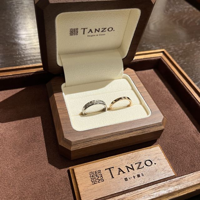 【TANZO.(鍛造指輪)の口コミ】 さまざまな色や素材、打ちかた、細かなサイズ調整まで私たちのこだわりが…
