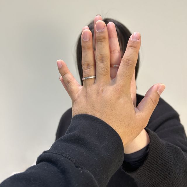 【ichi(イチ)の口コミ】 自分たちの要望で、他の人とは違うデザインにして欲しいと言いました。石…