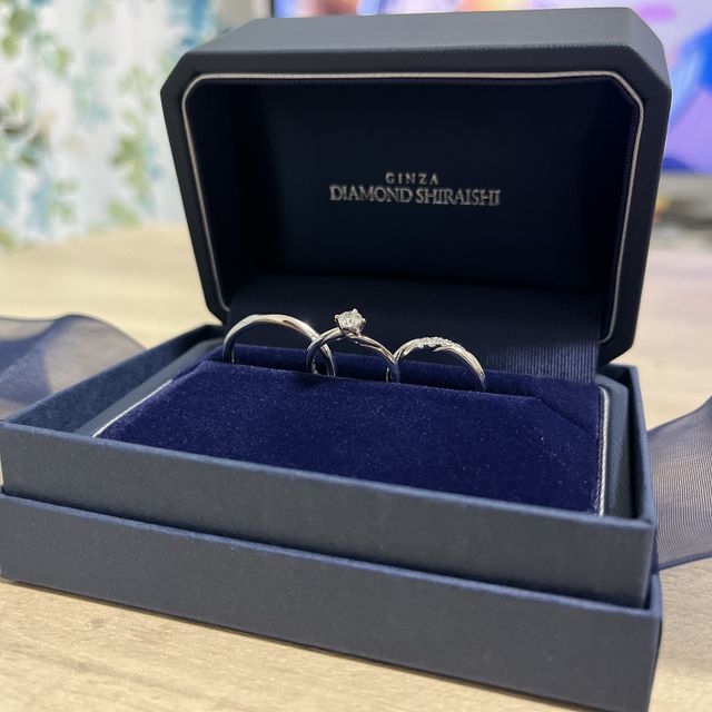 【銀座ダイヤモンドシライシの口コミ】 第一印象で2人で「これ」ってなりデザインも最高でとても満足している。
…
