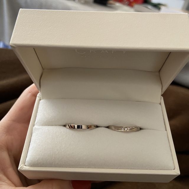 【CRAFY(クラフィ)の口コミ】 自分で作る一点物の指輪ならではの色味や形が出せた！
既製品だと少し色が…