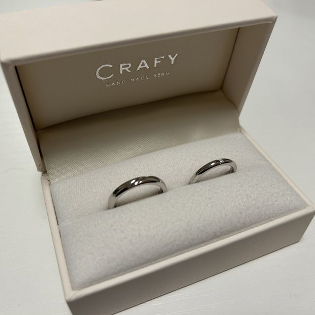 【CRAFY(クラフィ)の口コミ】 お互いの指輪をお互いで作れるところ。多彩なデザインからアレンジできて…