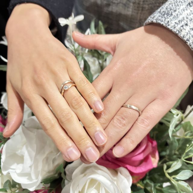 【TANZO.(鍛造指輪)の口コミ】 マット仕様、ウェーブがかかったデザインがお気に入りです。実際に見たら…