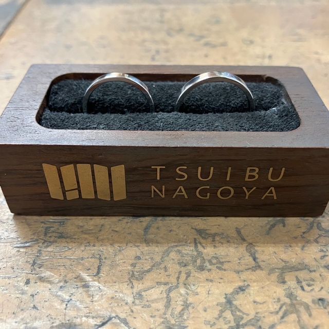 【ついぶ工房の口コミ】 夫婦それぞれ作り合って世界に一つだけのリングが出来ました。何より入籍…