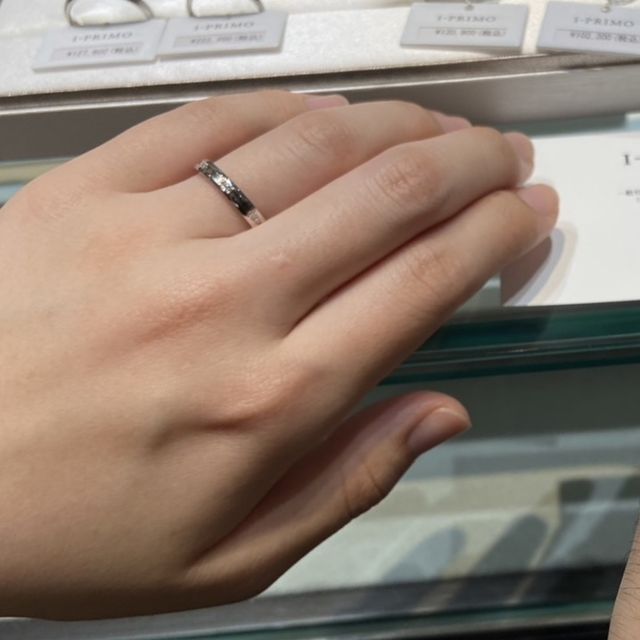 【アイプリモ(I-PRIMO)の口コミ】 当時、コンビ素材にしたいと思っていたためプラチナとゴールドのコンビリ…