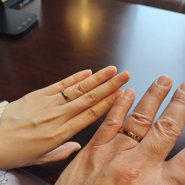 【TANZO.(鍛造指輪)の口コミ】 様々なデザインの中から、自分たちのイメージに合ったものを作ることがで…