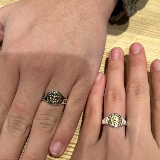 【Forme Poche(フォルムポッシュ)の口コミ】 デザインをお店の方が親身になって
一緒に考えていただきました。
インデ…