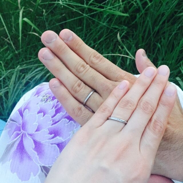 【銀座ダイヤモンドシライシの口コミ】 事前にパンフレットを見ていて、デザインはブーケと決めていました。
ダイ…