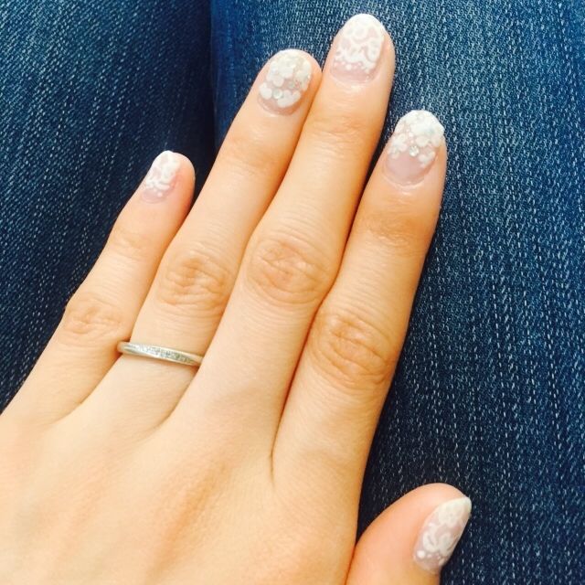 【銀座ダイヤモンドシライシの口コミ】 事前にパンフレットを見ていて、デザインはブーケと決めていました。
ダイ…