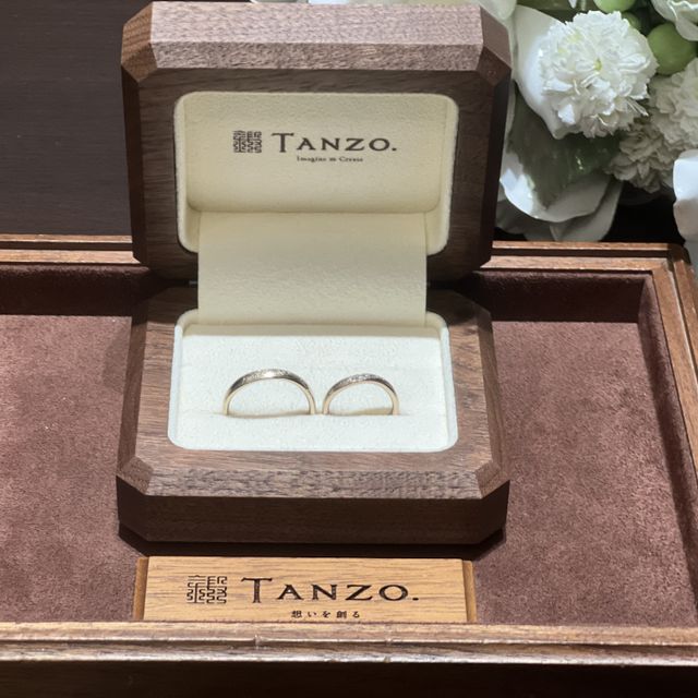 【TANZO.(鍛造指輪)の口コミ】 作成前からどんな指輪を作りたいかヒアリングしてくれて、しっかりとヒア…