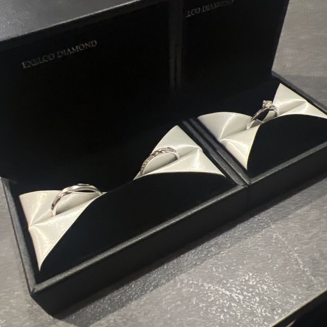 【エクセルコダイヤモンド(EXELCO DIAMOND)の口コミ】 シャンスエターナルという、幸運が永遠に上昇していくという意味のリング…
