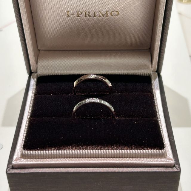 【アイプリモ(I-PRIMO)の口コミ】 こだわりだったピンクダイヤモンドを入れて頂くことができました。天然石…