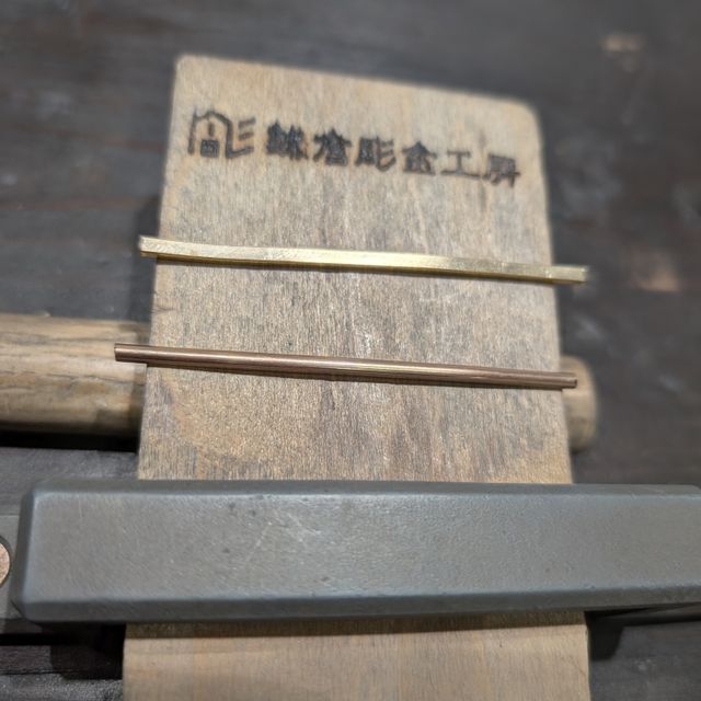 【鎌倉彫金工房の口コミ】 結婚指輪は、シンプルイズベスト！ペアリングですが色も形も自分好みにし…