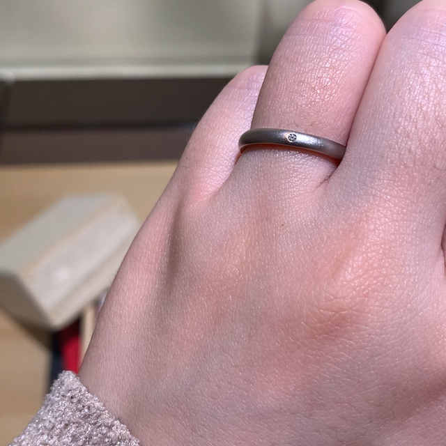 【TOMOE(トモエ)の口コミ】 月や太陽のようなモチーフが好きな私にとってぴったりな指輪でした。しか…