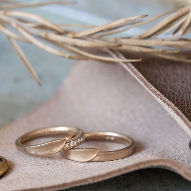 【Cayof(カヨフ)の口コミ】 指輪デザインの種類が多く、どれも植物モチーフになっているところも好き…