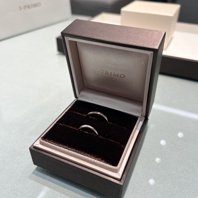 【アイプリモ(I-PRIMO)の口コミ】 シンプルながらもダイヤモンドが入っていて可愛いいです。また好きな文字…