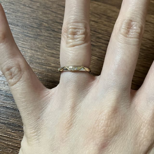 【ケイウノ ブライダル(K.UNO BRIDAL)の口コミ】 ディズニーデザインにしたかったのと、夫はシンプルなものを希望していた…