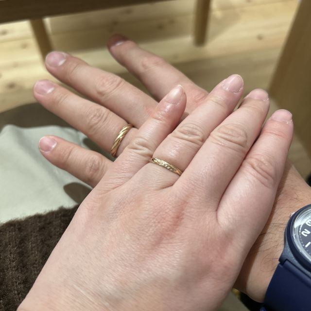 【出雲結(いずもゆい)の口コミ】 祈結を購入させていただきました。
大好きなピンクゴールドの色で仕上げて…