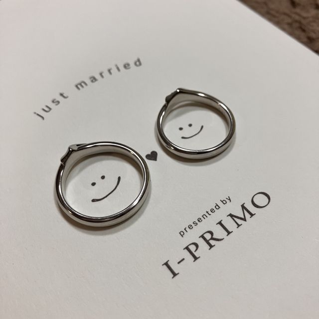 【アイプリモ(I-PRIMO)の口コミ】 手を繋いでいるようなデザインで作られていると説明をしていただいたとき…