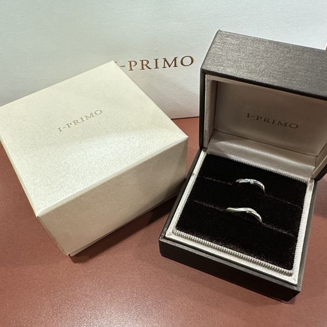 【アイプリモ(I-PRIMO)の口コミ】 どの角度から見てもキラキラダイヤモンドが見えるような作りになっていて…