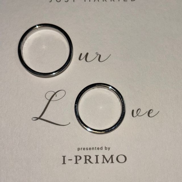 【アイプリモ(I-PRIMO)の口コミ】 見た目でこれが良いとなり、金額は少し張ってしまいますが二人でこれに決…