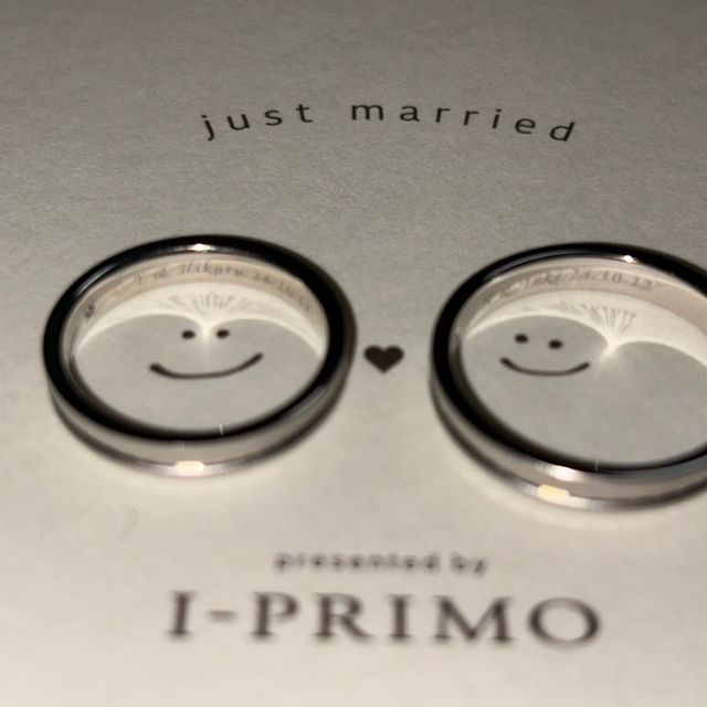 【アイプリモ(I-PRIMO)の口コミ】 見た目でこれが良いとなり、金額は少し張ってしまいますが二人でこれに決…