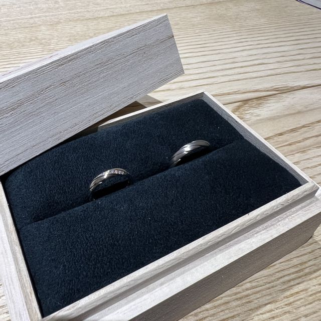 【出雲結(いずもゆい)の口コミ】 表面加工や色味をカスタマイズできるので、自分の好みにしてもらうことが…