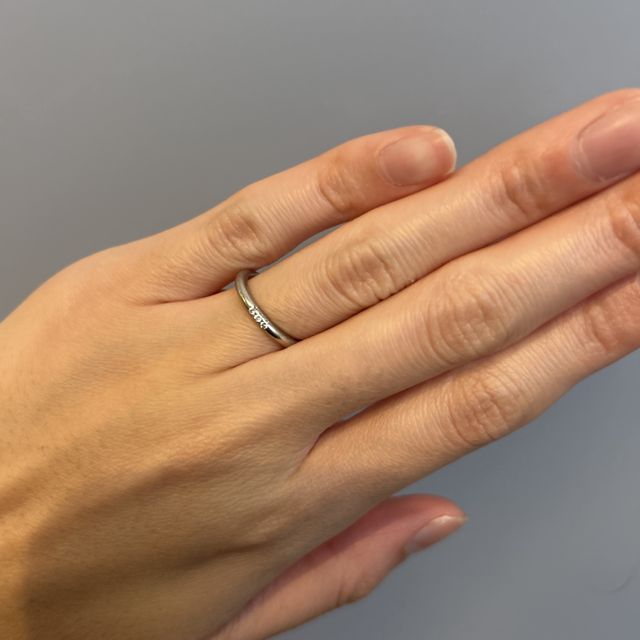 【ティファニー(Tiffany & Co.)の口コミ】 最初はどんな指輪がいいのか、分からないので、とにかく探し回りました。…