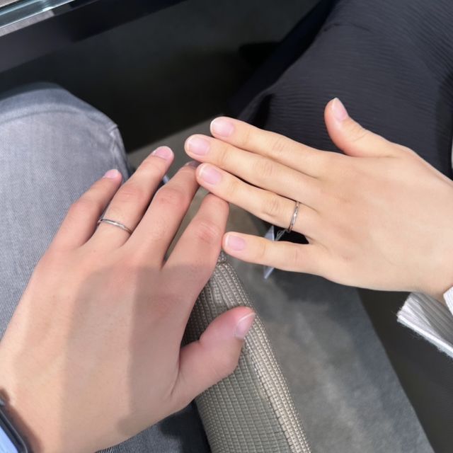 【アイプリモ(I-PRIMO)の口コミ】 シンプルなストレートデザインの王道結婚指輪でした。長く使う分ストレス…