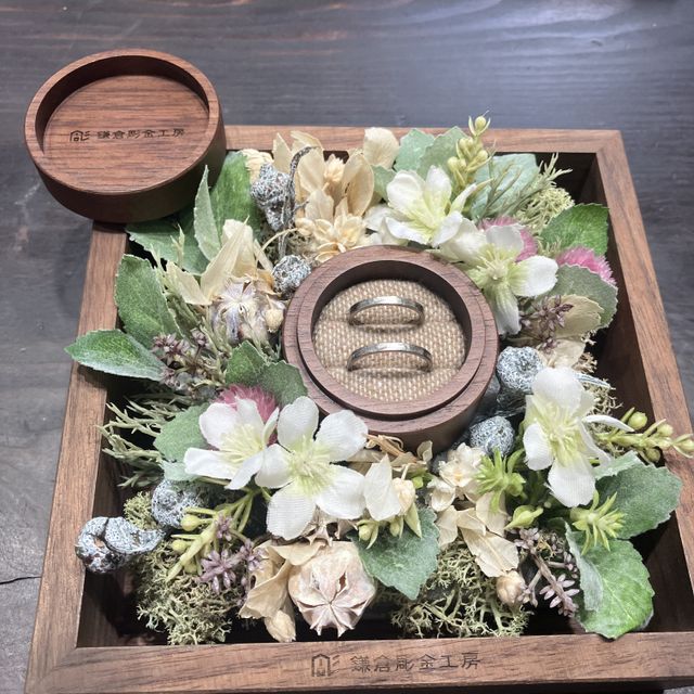 【鎌倉彫金工房の口コミ】 丁寧に納得いくまで材料や、打ち方など相談に乗っていただけてよかったで…