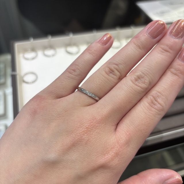 【アイプリモ(I-PRIMO)の口コミ】 指輪を着けたときの装着感がとても良かったです。着け心地がどのブランド…