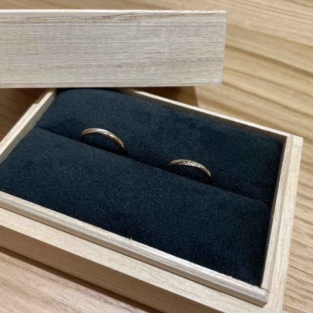 【出雲結(いずもゆい)の口コミ】 洗練された繊細なデザインが素敵です。
私は風結を選びましたが、他にも素…