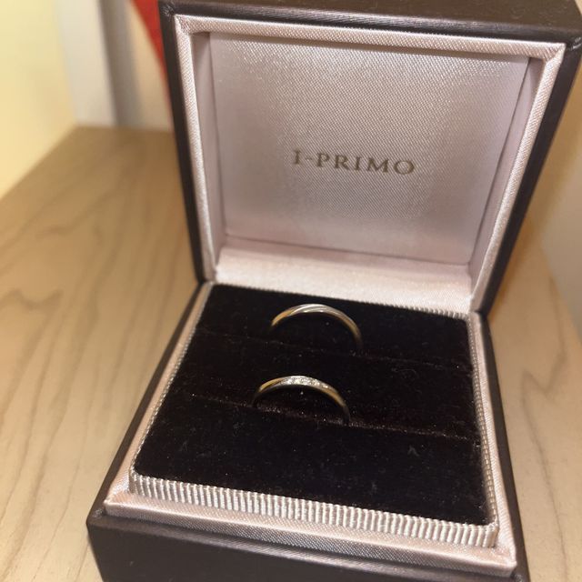 【アイプリモ(I-PRIMO)の口コミ】 新しいデザインで、指輪が少しカーブのあるデザインです。もともとカーブ…
