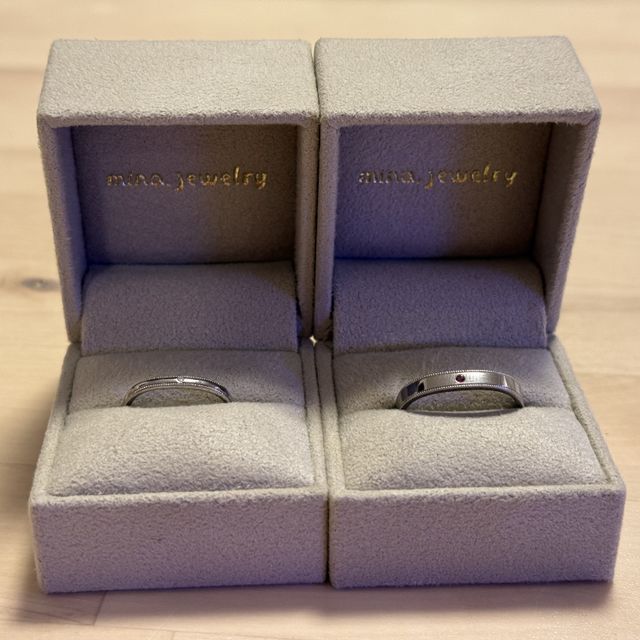 【mina.jewelry(ミナジュエリー)の口コミ】 デザイン、着け心地がとても良いところに良さを感じました。一つ一つのデ…