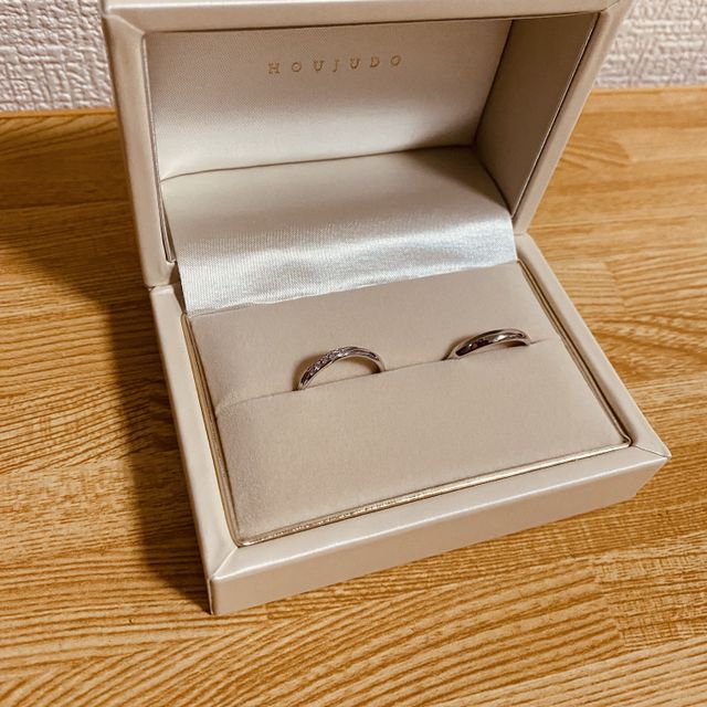 【宝寿堂(ほうじゅどう)の口コミ】 最初、石のついてない物にしようと思いましたがスタッフさんに進めていた…