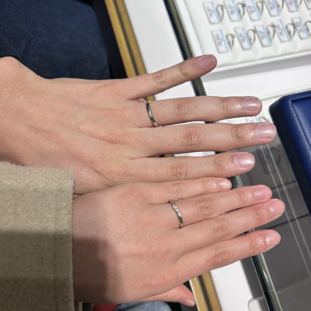 【銀座ダイヤモンドシライシの口コミ】 コストパフォーマンスがよい。着け心地も自然で内側が丸いらしいので、長…