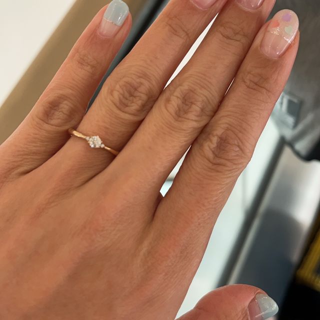 【CRAFY(クラフィ)の口コミ】 手作りの指輪なので、シンプルにあまり加工ができないものかと思っており…