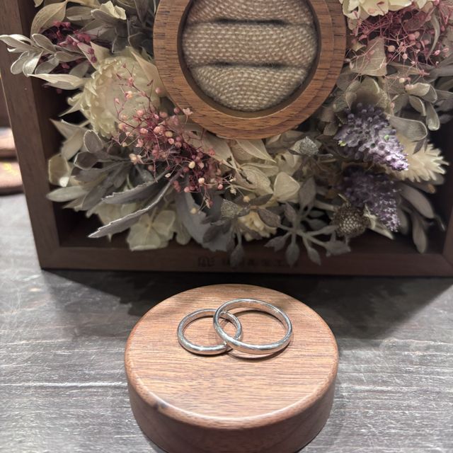 【鎌倉彫金工房の口コミ】 ずっと使い続ける物なので手作りにするのは迷いましたが、手作りにして大…