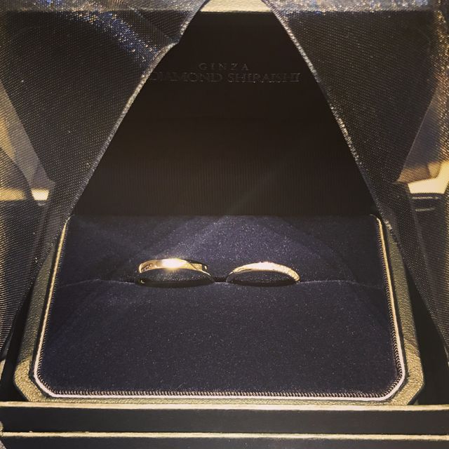 【銀座ダイヤモンドシライシの口コミ】 銀座ダイヤモンドシライシでたくさん試着し、いくつか候補がありましたが…