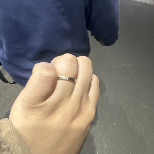 【ラザール ダイヤモンド(LAZARE DIAMOND)の口コミ】 ゴールドとシルバーの二層になっているところが可愛くて選びました！あん…