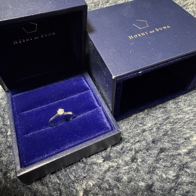 【HOSHI no SUNA 星の砂(ほしのすな)の口コミ】 色々な指輪を探していく中で、最初は種類が多すぎて選ぶのに悩んでおりま…