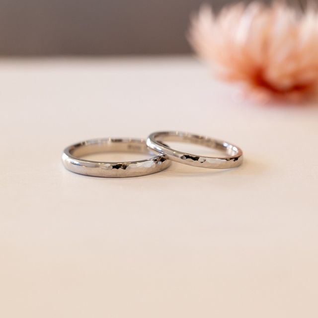 【ジュエリー工房 YAMAMOTOの口コミ】 2人でおそろいの結婚指輪が欲しかったので、シンプルなデザインのものをお…