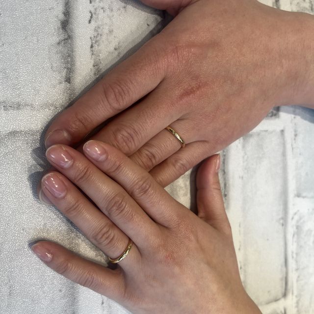 【YUKA HOJO(ユカホウジョウ)の口コミ】 とにかくデザインが可愛いです。シンプルだけど、一粒のダイヤモンドがキ…