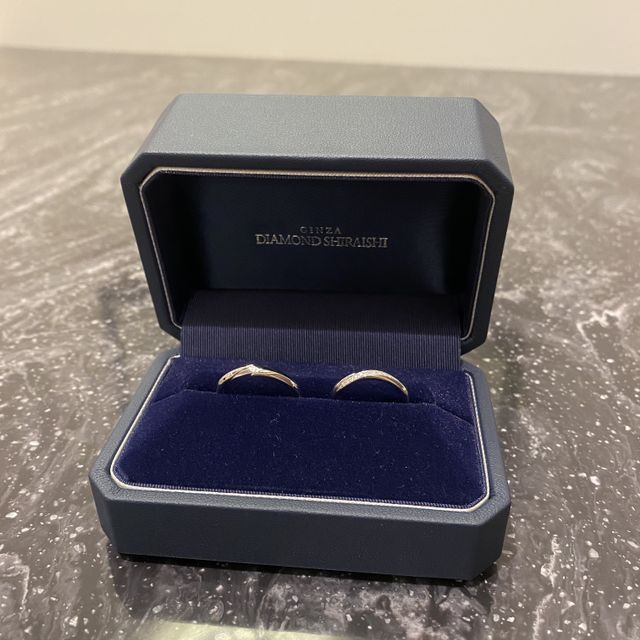【銀座ダイヤモンドシライシの口コミ】 ダイヤがキラキラしたデザインから、シンプルなデザインまでたくさんの種…