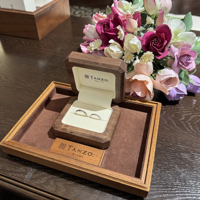 【TANZO.(鍛造指輪)の口コミ】 デザインがたくさん選べて既製品のものだと少し気になりところも修正でき…