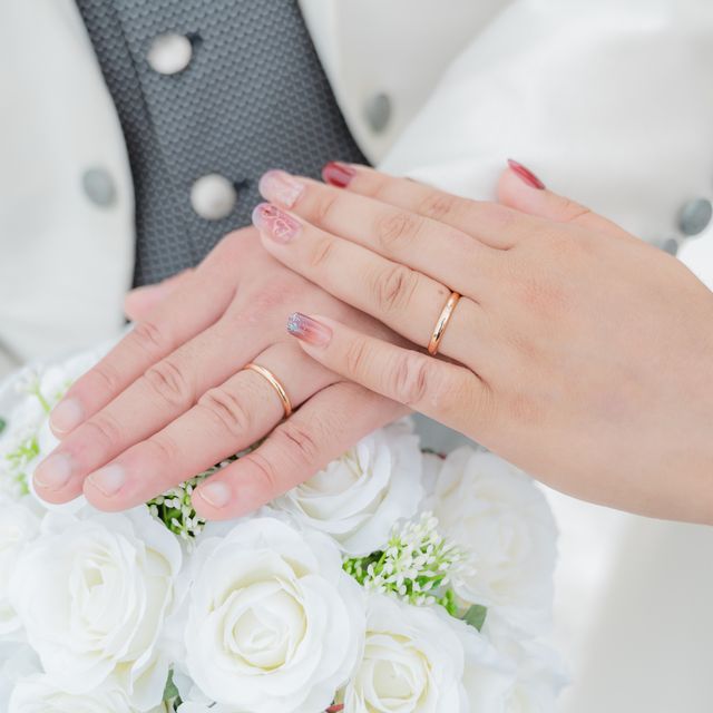 【カルティエ(Cartier)の口コミ】 指輪のデザインはシンプルなものを選びました！また指輪の品質も良く、つ…