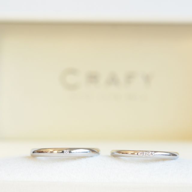 【CRAFY(クラフィ)の口コミ】 お店を利用する8割の方は、自分達の個性的なデザインを形にする型を作るタ…