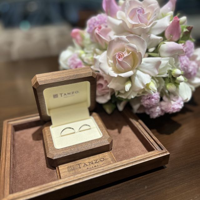 【TANZO.(鍛造指輪)の口コミ】 シンプルなものを探していて、他の店舗では石がついていたりとあまり理想…